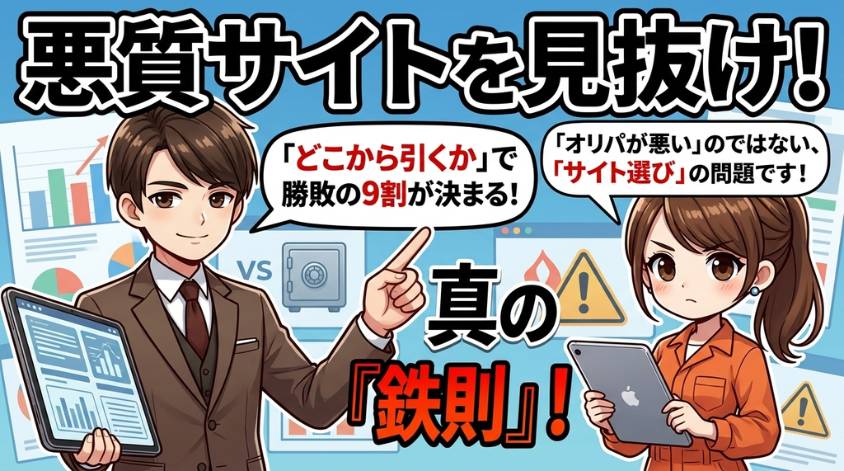 ポケカオリパで失敗しないための怪しいサイトの見分け方