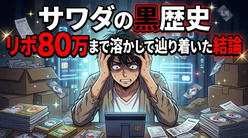 サワダの黒歴史｜リボ80万まで溶かして辿り着いた結論