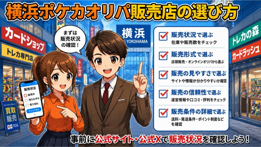 横浜ポケカショップガイドの画像