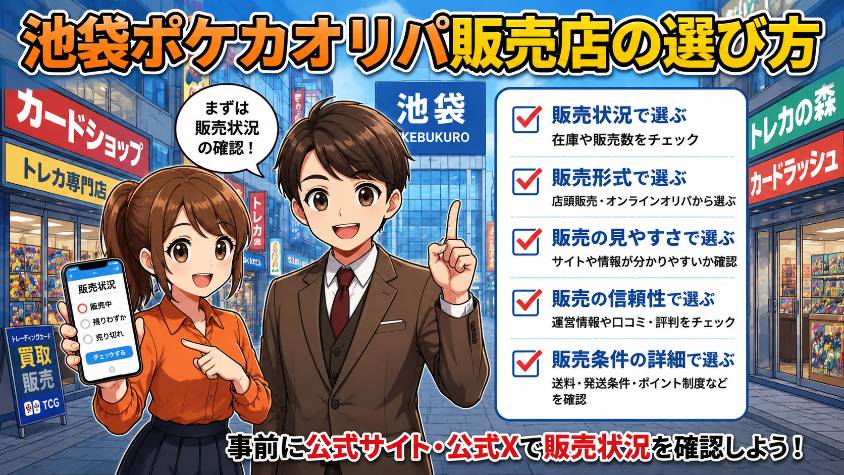 池袋ポケカショップガイドの画像