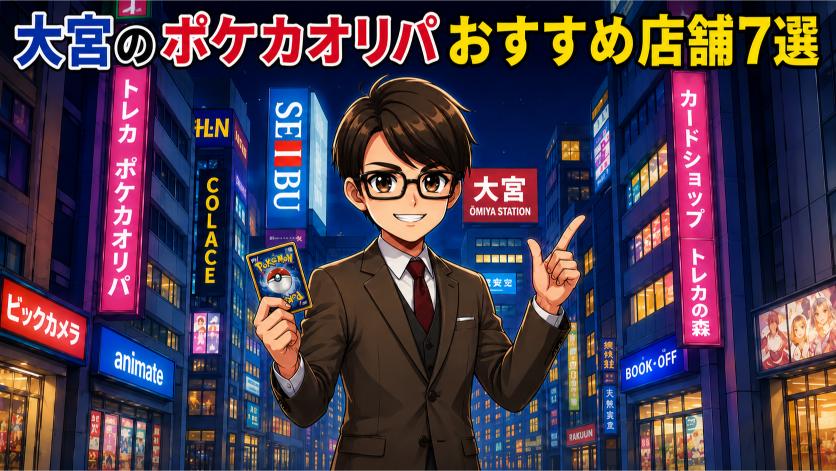 大宮のポケカオリパおすすめ店舗10選の画像