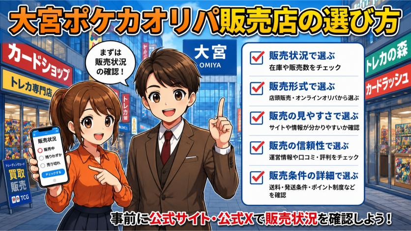 大宮ポケカショップガイドの画像