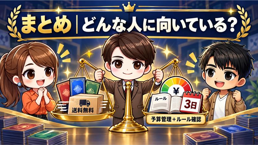 まとめ|DOPAオリパはどんな人に向いている?の画像
