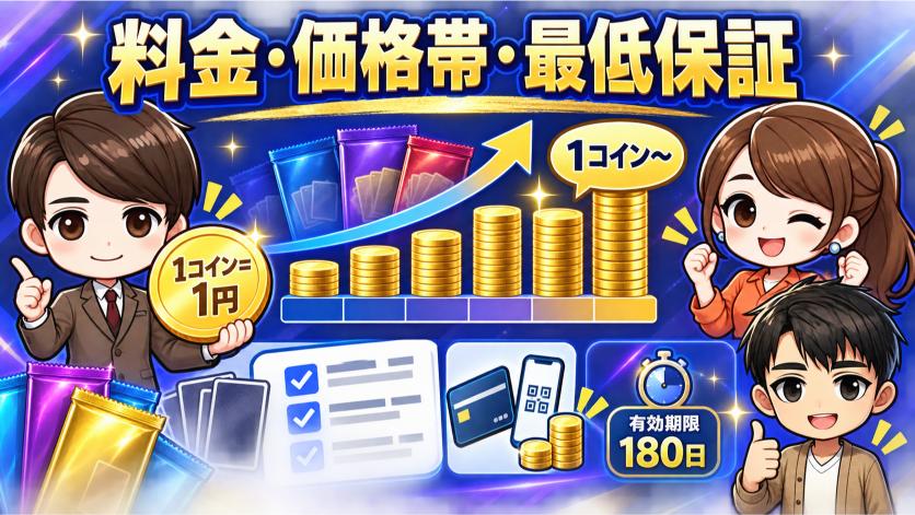 オリスタの料金・オリパの価格帯・最低保証の画像