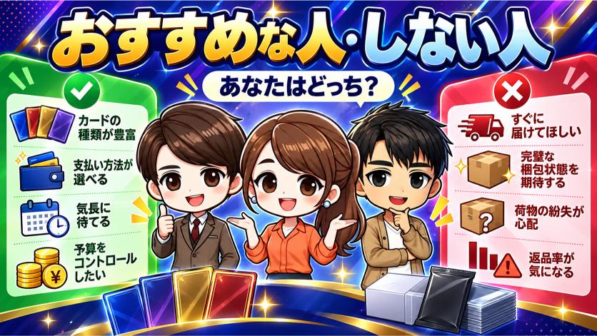 オリスタがおすすめな人・おすすめしない人の画像